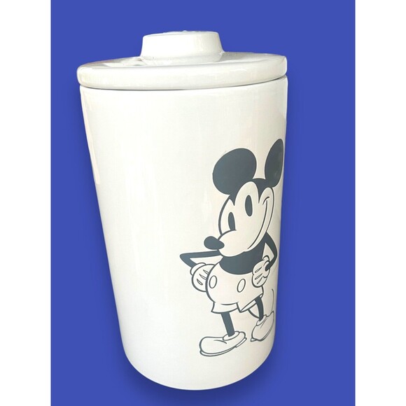 Disney Classic Mickey Mouse Cookie Jar Food Kitchen Canister Vintage Style New - Picture 4 of 6
